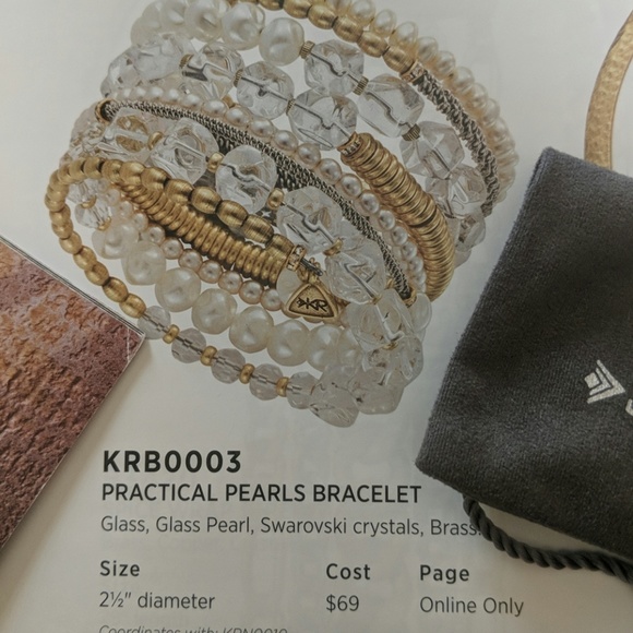 Silpada Practical Pearl bracelet & Stardust Neckla - Picture 6 of 6